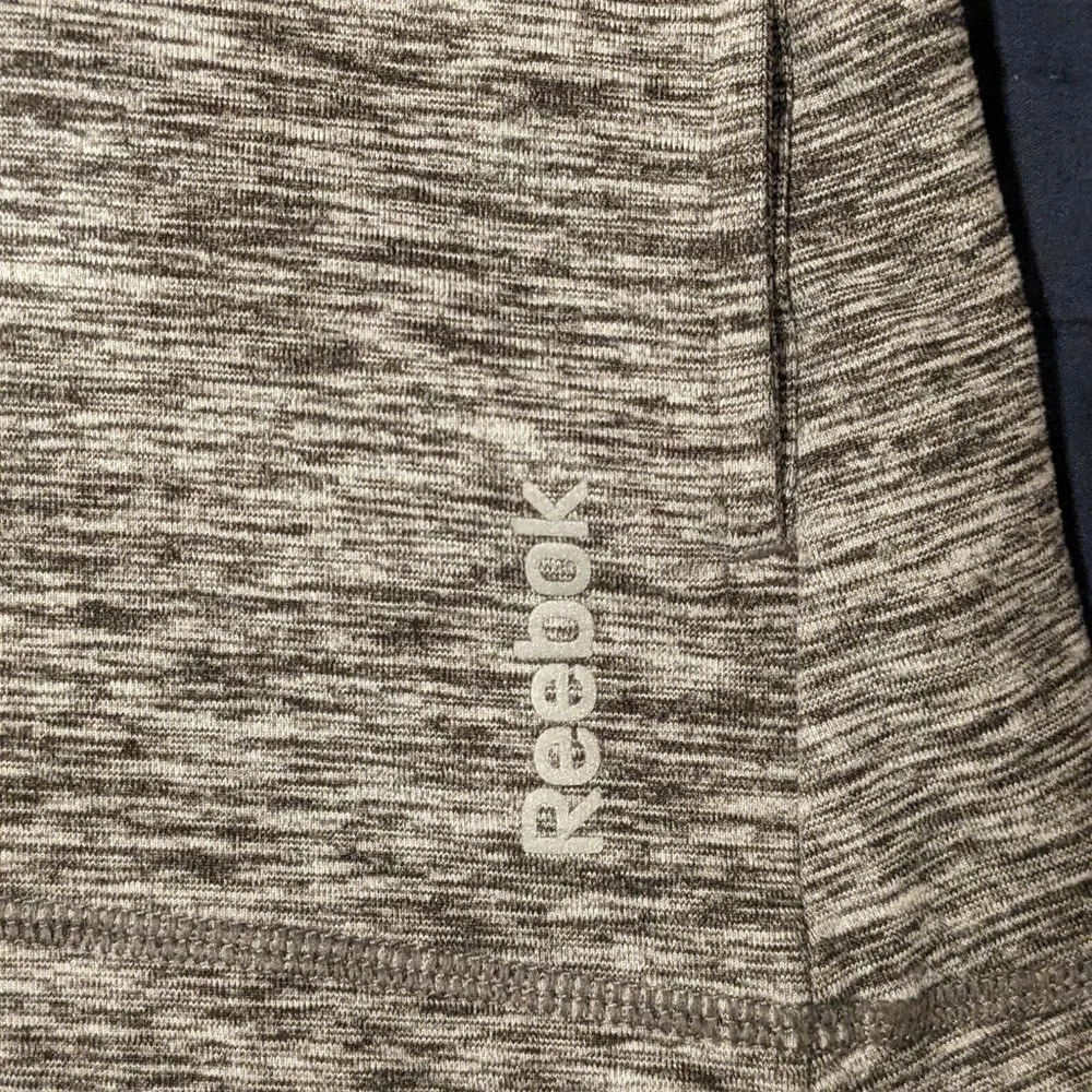Reebok - grey space-dyed athletic zip up - size S - Picture 5 of 7
